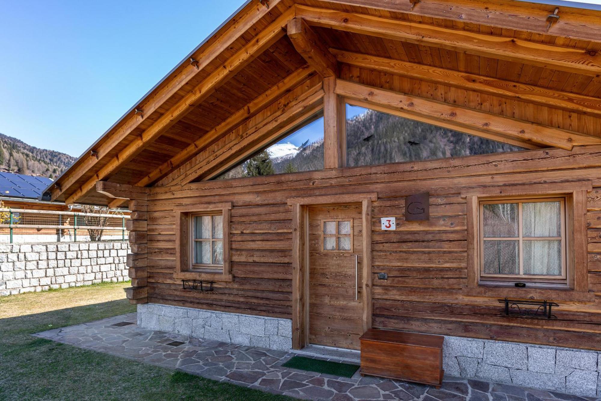 Chalet Camping Fae 3 Villa Madonna Exterior foto